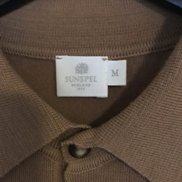 Sunspel szM - camel colour sweater - Picture 2 of 3